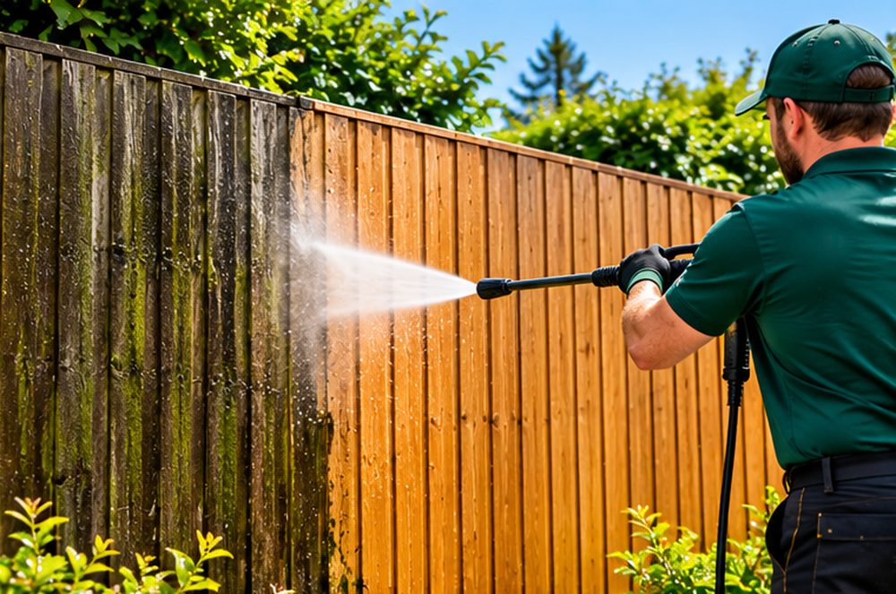 Power Washing in Caerphilly