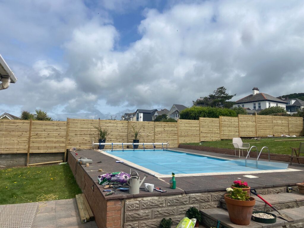 new garden fencing Ogmore by Sea