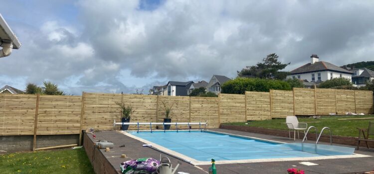 new garden fencing Ogmore by Sea
