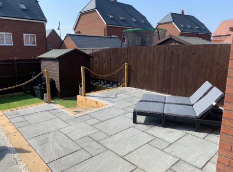 patio construction south wales