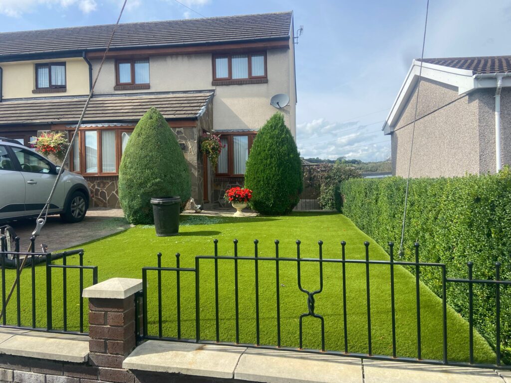 artificial grass installation swansea