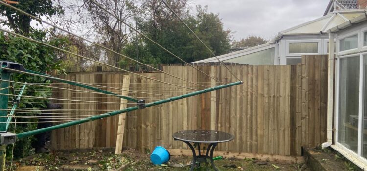 new garden fence cardiff