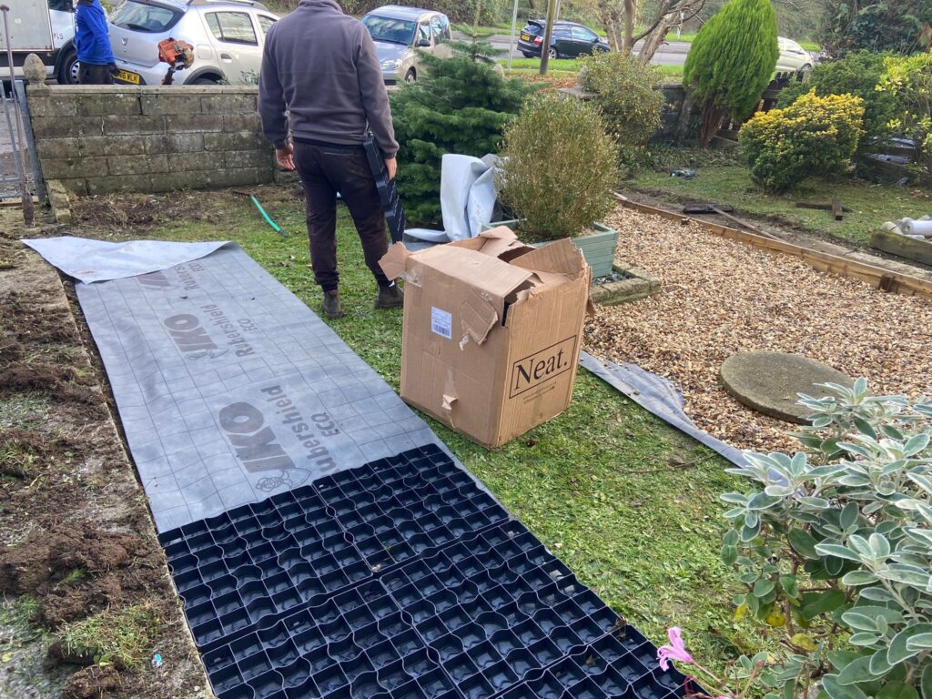 low maintenance gravel to garden