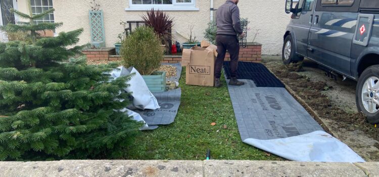 low maintenance gravel to garden