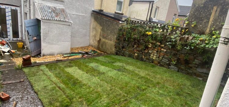 lawn turfing in Pontypool