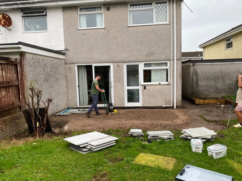 Patio Construction Bridgend