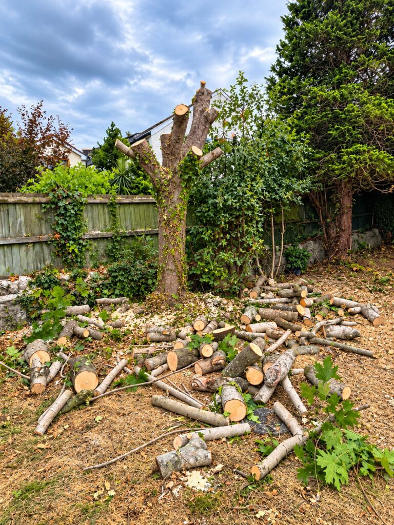 Large Tree Removal Cardiff